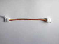 Коннектор с проводом для светодиодной ленты 3 pin (лента-провод-лента)